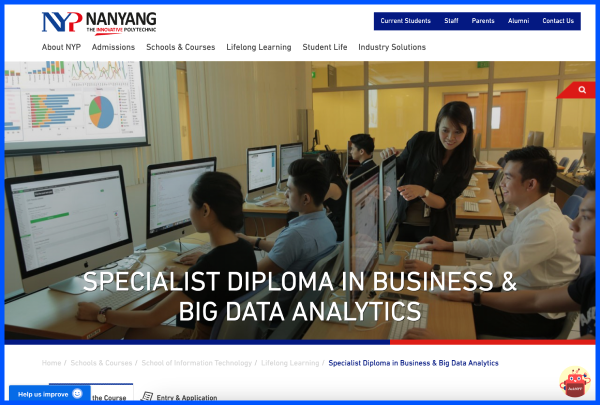 Where can I study data analytics in Singapore